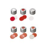 Kapsle aluminiowe ND8 - 7-0614 - kapsle-aluminiowe-nd8 - silikon-bialyptfe-czerwony-z-nacieciem - 45-shore-a - 100-szt