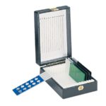 Kasetka do przechowywania szkiełek podstawowych - 1-6255 - kasetka-do-przechowywania-szkielek-podstawowych - 12-miejsc - 100-x-85-x-35-mm - 85-x-100-x-35-mm