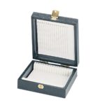 Kasetka do przechowywania szkiełek podstawowych - 1-6257 - kasetka-do-przechowywania-szkielek-podstawowych - 25-miejsc - 140-x-100-x-35-mm - 100-x-140-x-35-mm