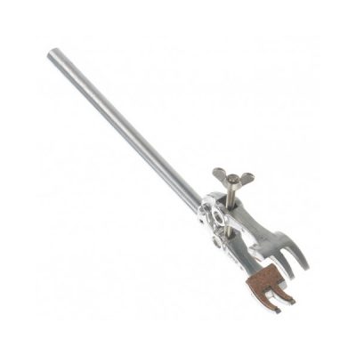 Klamra aluminiowa z widełkami i wkładem korkowym