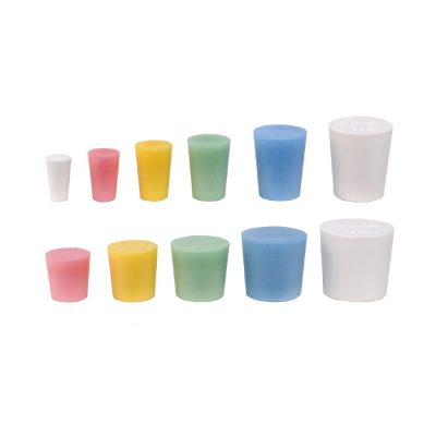 Kolorowe korki silikonowe, gąbczaste