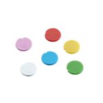 Kolorowe wkładki do zakrętek na probówki - 7-4550 - kolorowe-wkladki-do-zakretek-na-probowki - niebieskie - 100-szt