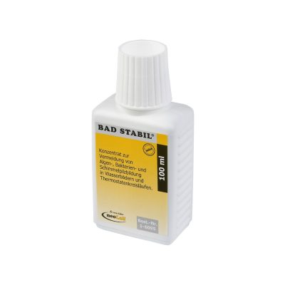 Koncentrat do łaźni wodnych zapobiegający tworzeniu się glonów, bakterii i grzybów BAD Stabil