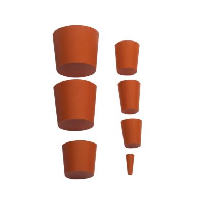 Korki gumowe czerwone