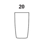 Korki celulozowe jednorazowego użytku - 1-1355 - korki-jednorazowego-uzytku - 20-mm - 20-mm - 23-mm - 41-mm - 500-szt