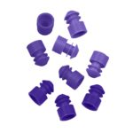 Kolorowe korki z PE do probówek - 1-2080 - korki-kolorowe - niebieskie - 12-mm - 100-szt