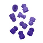 Kolorowe korki z PE do probówek - b-7761 - korki-kolorowe - niebieskie - 16-mm - 100-szt
