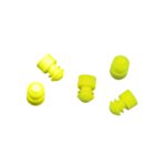 Kolorowe korki z PE do probówek - 1-2079 - korki-kolorowe - zolte - 12-mm - 100-szt