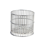 Kosze laboratoryjne ze stali nierdzewnej - okrągłe - b-0197 - kosz-laboratoryjny-ze-stali-nierdzewnej-okragly - 90-x-90-mm