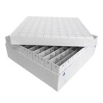 Kriopudełka kartonowe na probówki - b-2246 - kriopudelko-kartonowe-z-pokrywka-100-miejsc-wym-136-x-136-x-52-mm