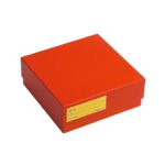 Kolorowe kriopudełka kartonowe na probówki - 2-2695 - kriopudelko-z-pokrywka - 50-mm - czerwone