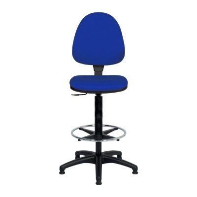 Krzesła laboratoryjne z obiciem z PCV