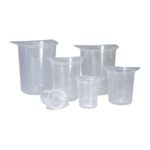 Kubki Tripour z PP, ze skalą - 7-4725 - kubki-tripour-z-pp - 100-ml - co-10-ml - wys-72-x-o-58-mm - 100-szt