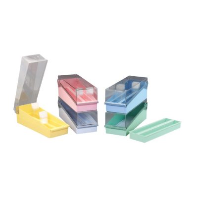 Magazynek na szkiełka podstawowe, 100-200 miejscowy