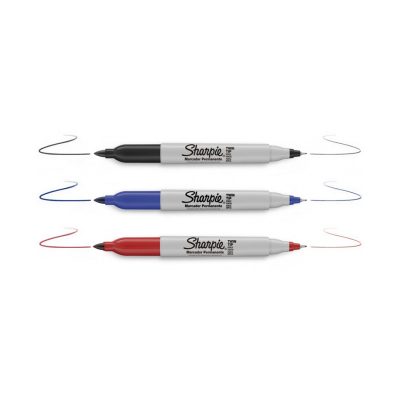 Markery permanentne Sharpie Twin Tip