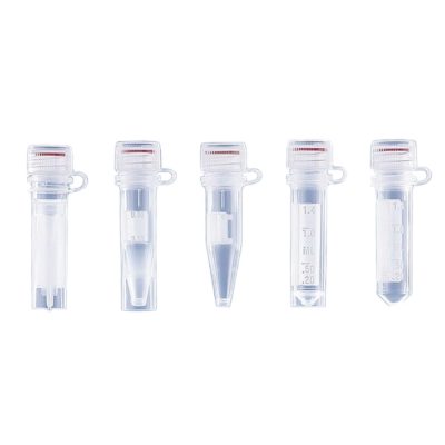 Mikroprobówki o poj. 0,5 ml z nakrętkami i silikonowymi uszczelkami - Brand