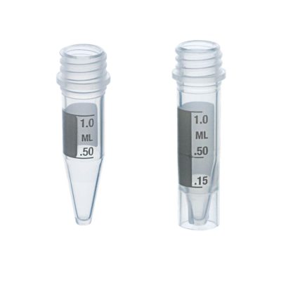Mikroprobówki o poj. 1,5 ml do zakrętek gwintowych - Brand