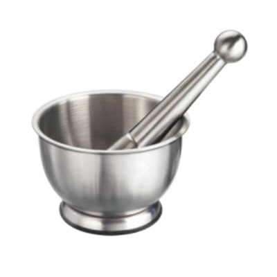 Moździerz ze stali szlachetnej z tłuczkiem