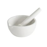 Moździerz porcelanowy z tłuczkiem - s-1522 - mozdzierz-porcelanowy-z-wylewem-i-tluczkiem - 50-ml - 80-mm - 44-mm - 41-mm - 2690-mm