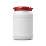 Naczynia z HDPE z szeroką szyją i pokrywką gwintowaną - o poj. 3,6 l - 68,5 l - 3-1083 - naczynie-z-hdpe-z-szeroka-szyja-i-pokrywka-gwintowana - 200-l - 274-mm - 418-mm