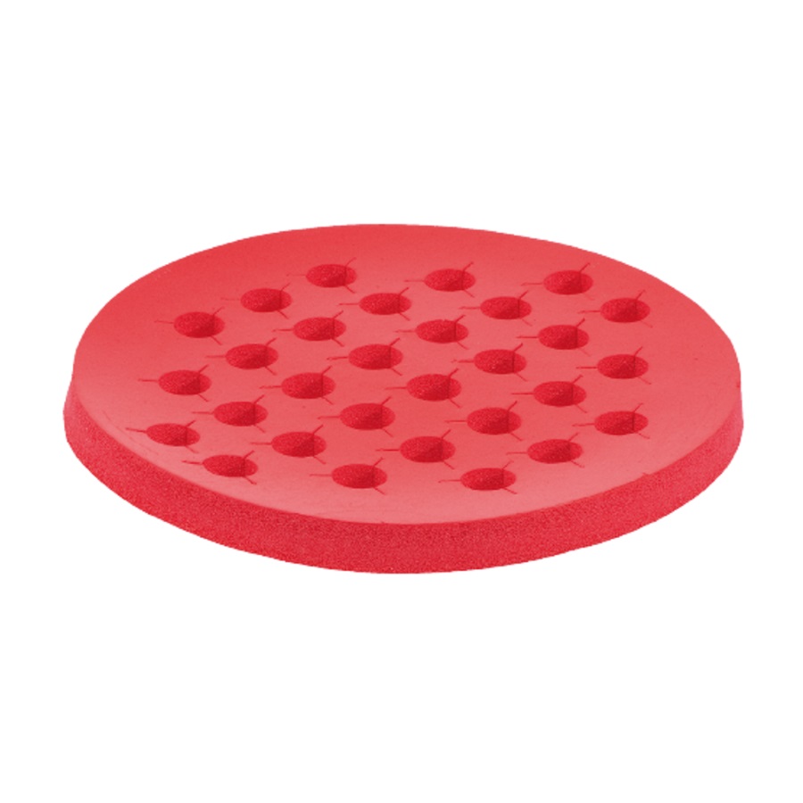 Okrągły statyw do pojemników na lód czerwony Okrągły statyw do pojemników na lód czerwony