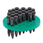 Okrągły statyw do pojemników na lód - 1-1381 - okragly-statyw-do-pojemnikow-na-lod - 15-mm - zielony - 30-miejsc