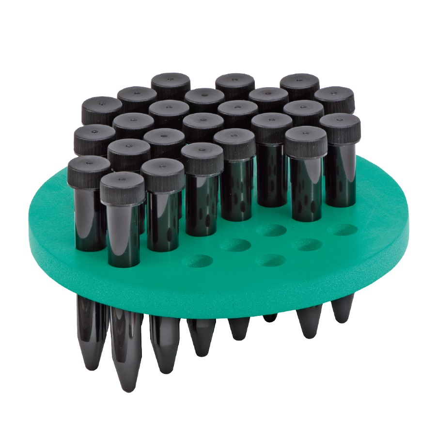 Okrągły statyw do pojemników na lód zielony Okrągły statyw do pojemników na lód zielony