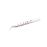 Pinceta z antypoślizgową rączką - 1-1048 - pinceta-z-antyposlizgowa-raczka - 115-mm - cienka - zakrzywiona - 9