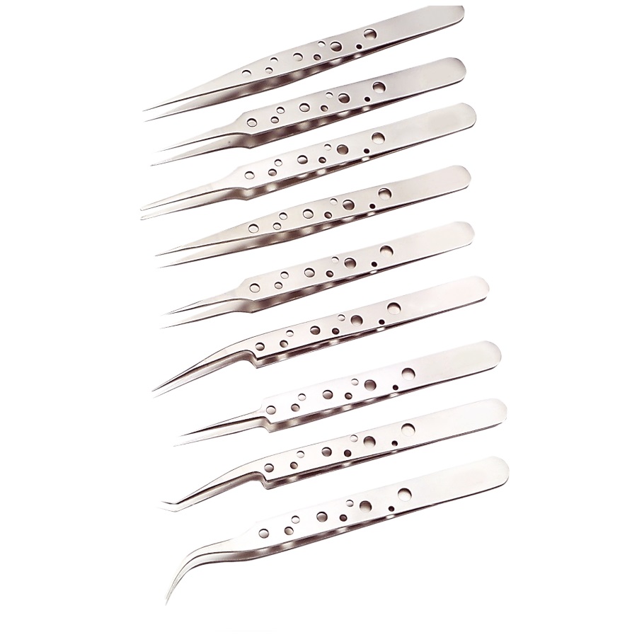 Pinceta z antypoślizgową rączką Pinceta z antypoślizgową rączką