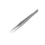 Pinceta precyzyjna - 2-1039 - pinceta-z-koncowka-niklowa - b-cienka - prosta