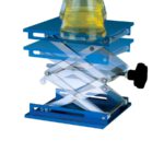 Podnośniki laboratoryjne ze stali szlachetnej - 2-5195 - podnosnik-ze-stali-szlachetnej - 140-mm - 10-kg - 100-x-100-mm