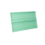 Pojemniki na szkiełka podstawowe, kolorowe - 7-4596 - pojemnik-na-szkielka - zielony - 20-miejsc