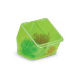 Pojemniki do przechowywania Benchtop - l-0392 - pojemnik-do-przechowywania-benchtop - zielony - 180-x-165-x-155-mm - dwukomorowy