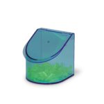 Pojemniki do przechowywania Benchtop - l-0393 - pojemnik-do-przechowywania-benchtop - niebieski - 155-x-170-x-155-mm - jednokomorowy