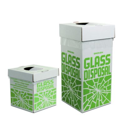 Pojemniki kartonowe do utylizacji odpadów szklanych - Bel-Art - 1