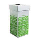 Pojemniki kartonowe do utylizacji odpadów szklanych - b-4510 - pojemniki-do-utylizacji-odpadow-szklanych-duze - 30-x-30-x-69-cm - 18-kg - 6-szt