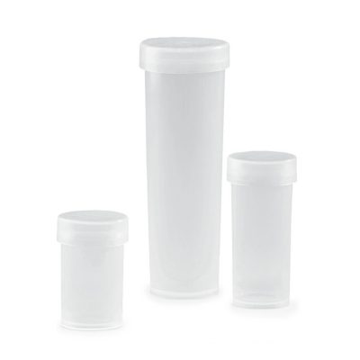 Pojemniki z PP na pr&oacute;bki - z zatyczką z LDPE