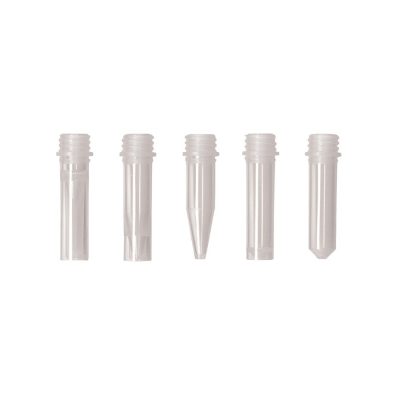 Probówki neoScrew-Microtubes o niskim stopniu adhezji, z gwintem, 0,5 ml