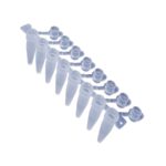 Probówki w paskach - 8-stanowiskowe, High Profile - połączone z indywidualnymi zatyczkami Flat Optical Caps - poj. 0,2 ml - a-712130 - probowki-w-paskach-02-ml-8-stanowiskowe-high-profile - bezbarwne - w-worku-120-paskow