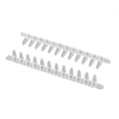 Probówki do PCR w paskach - 12-stanowiskowe - bez zatyczek - poj. 0,1 ml