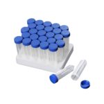 Probówki wirówkowe typu Falcon z zakrętką Flat Top - w statywach styropianowych - o poj. 15 i 50 ml - b-0332 - probowki-z-pp-typu-falcon-z-zakretka-flat-top - stozkowe - 50-ml - 29-x-115-mm - sterylne - statyw-styropianowy - 25-szt