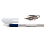 Skalpel z wymiennymi ostrzami - b-0438 - skalpel-z-wymiennymi-ostrzami - 4-ostrza-szpiczaste - 1-zestaw