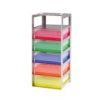 Stelaż do zamrażarki dla pudełek o wys. 50 mm - 2-8511 - stelaz-na-kriopudelka - stal-szlachetna - 6-miejsc - 336-mm