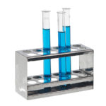 Statyw metalowy do probówek - n-1107 - statyw-metalowy-do-probowek - 18-10-stal - 145-x-52-x-90-mm - 17-mm - 2-x-6 - 12-miejsc
