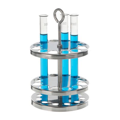 Statyw metalowy do probówek - okrągły