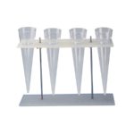 Statywy na stożki sedymentacyjne - 1-5185 - statyw-na-stozki-sedymentacyjne-2-stanowiskowy