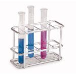 Statyw ze stali szlachetnej na probówki - b-1241 - statyw-ze-stali-szlachetnej-na-probowki