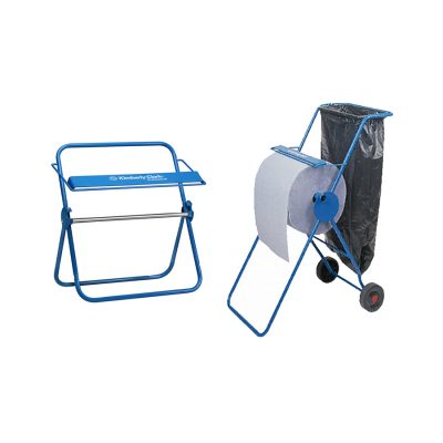 Statywy na duże rolki czyściwa