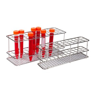 Statywy na probówki ze stali szlachetnej