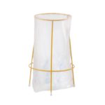 Stojak stołowy na worki - mały - wys. 25 cm - 1-7106 - stojak-na-worki - wys-25-cm - stal-z-zolta-powloka - 1-szt